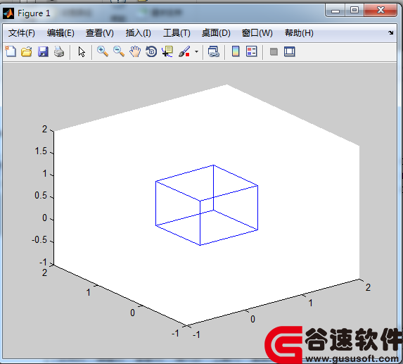 基于matlab编程实现正方体旋转源码程序